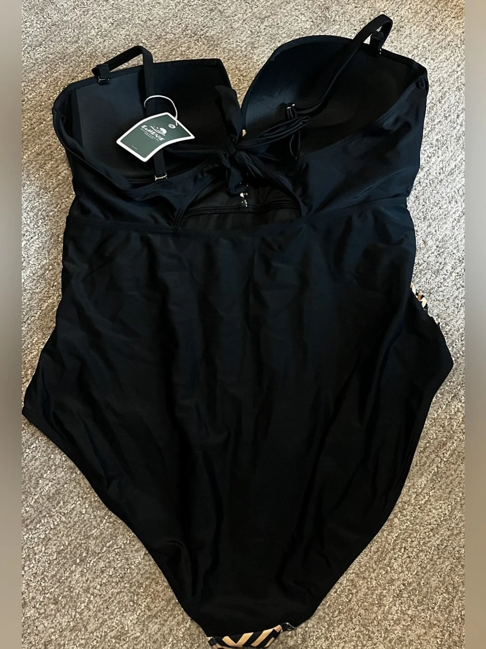 Push Up Wrap Front Swimsuit One Piece Tummy Control 2Xl 1285/bb2-2